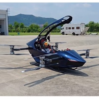 Nouvelle batterie personnalisée DIY YIVTOL S ZERO Max Lite 60000mAh en fibre de carbone pour véhicule volant EVTOL, 55 minutes de vol, charge utile de 120 kg, 80 km/h, combo