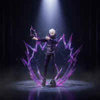 Nouvelles figurines d'action anime de style japonais, figurines de qualité supérieure en position debout, Gojo Satoru, figurines d'anime, jouets, statues
