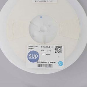 Factory Direct RR1608 0603L63R4FT 0603 1608 Resistors Chip Resistors SMD Resistors 63.4ohm 1% 1/10W Thick Film Resistor - Product Image 1