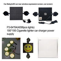 Smart Car Rear Window Led Lights usine Car Led Display Pare-brise arrière 2025 Hot Led Car Screen Fournisseur Wholesale