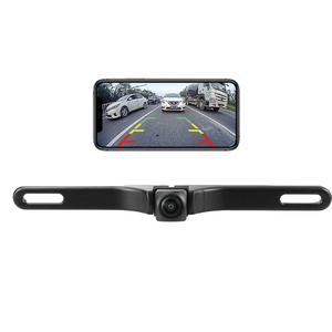 Camera lùi không dây <span class=keywords><strong>5G</strong></span> HD 720P chống nước, hỗ trợ xem biển số trước/sau, tương thích với <span class=keywords><strong>iPhone</strong></span> và Android, hỗ trợ đỗ xe ô tô - Product Image 1