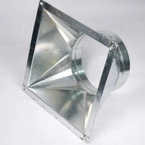 Air <strong>Ducting</strong> Square to <strong>Round</strong> Fittings <strong>Transition</strong> for HVAC System