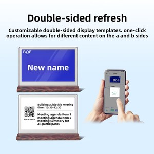 Letrero Electrónico de Tinta Electrónica de 7.4 Pulgadas para Reserva de Salas de Reuniones, Tipo T, Compatible con OEM y ODM - Product Image 4