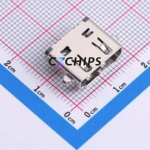 HDMI-019G-C31 HDMI Connector Bent Lead Through Hole Connector HDMI-A Female 19P Sink Board - Product Image 1