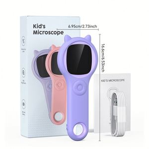 Microscopio Electrónico de Juguete para Niños, Mini Lupa de Bolsillo, Juego Educativo de Ciencia - Product Image 5