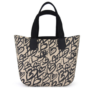 Bolso de mano grande estilo clásico para mujer, bolsa de mano de EVA, resistente al agua, con <span class=keywords><strong>asas</strong></span> y bolsa interior, color amarillo, nuevo diseño - Product Image 4