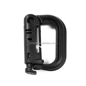 Mochila de plástico Mosquetón Correas <span class=keywords><strong>Snap</strong></span> Hook <span class=keywords><strong>Lock</strong></span> Llavero D Ring Clip - Product Image 2