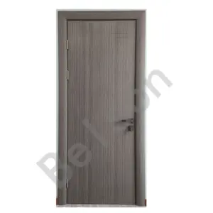 Puerta Interior de madera Wpc, tamaño y Color personalizados, impermeable, proveedor de China