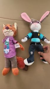 ตุ๊กตาคู่รักซูโทเปีย-จูดี้ นิค ของเล่นตุ๊กตาผ้าสำหรับเด็ก ของขวัญขายส่ง ตุ๊กตาผ้าสำหรับคลายเครียด - Product Image 5