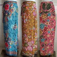 Sarung Kain Batik Indonesia Berkualitas Terbaik Desain Kustom Poliester Berbahan Kain Loincloth