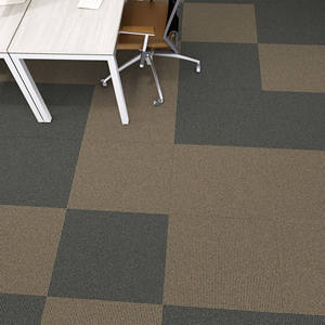 Alfombra Modular de Polipropileno Moderna para Hoteles y Apartamentos, 50x50cm, Alfombra Comercial para Oficina, Resistente a las Manchas y Antideslizante - Product Image 1