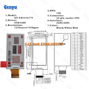 Écran graphique E-Paper Genyu Epaper Digit E-ink, écran segmenté Eink bon marché - Product Image 5