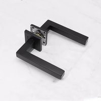 Hot <strong>Selling</strong> Apartment-Friendly Modern Style Stainless Steel Bedroom Furniture <strong>Set</strong> with <strong>Lock</strong> Lever <strong>Door</strong> <strong>Handle</strong> Easy Installation