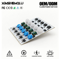 Módulo de Sensor de Movimiento PIR Xinshenglu |   110V/220V 1-3M IP21 |   Control de Iluminación para Armarios LED, Vestidores y Escaleras |   Hogar Inteligente