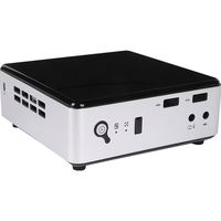 Caja de PC de Metal Cortada con Láser, Montada en la Pared, Personalizada para Juegos, con Cristal Curvo y Cuero, Gabinete de Escritorio Mini ITX de 19 Pulgadas