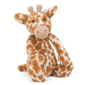 Jouets en peluche du monde animal doux poupée animaux de la forêt girafe poupée en peluche personnalisée mignonne girafe jouet en peluche
