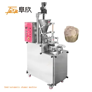 Machine commerciale de siomai d'écran tactile Dim sum semi-automatique formant la machine machine de shaomai de peau ronde de type plancher