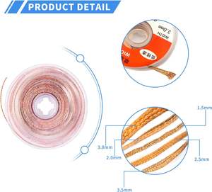 Mecha de soldadura YouQi, mecha de soldadura sin limpieza, trenza de mecha para desoldar con flujo - Product Image 2