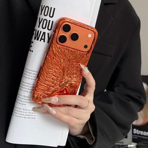 Custodia Protettiva 3D Placcata Smerigliata con Ali d'Angelo Personalizzata per iPhone 17 Pro Max, Compatibile con iPhone 17 16 15 14 13 12 Pro - Product Image 6