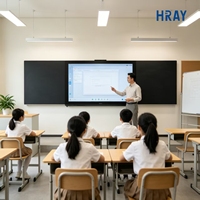 Pizarra Interactiva HRAY Boe D Led de 86 Pulgadas, Frecuencia de Actualización de 60 Hz, Reducción de Ruido Integrada, Admite Personalización OEM y ODM