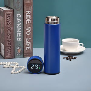 Thông Minh Chai Termos Kỹ Thuật Số 500 Ml Chân Không Bình LED Hiển Thị Nhiệt Độ Thép Không Gỉ Termo Thông Minh Chai Nước Chai - Product Image 5