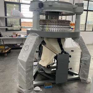 Alta velocidade Double Jersey Interlock Circular Knitting Machine Rib Têxtil Knitting Machinery Têxtil Scuba Pique Alimentador Alto Malha - Product Image 5