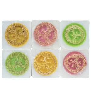 <span class=keywords><strong>Savon</strong></span> Artisanal Naturel à Base de Plantes avec Loofah, Transparent Solide pour Peaux Sèches, Marque Privée - Product Image 2