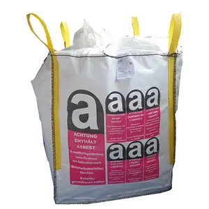 จัดหา FIBC <span class=keywords><strong>Asbest</strong></span> ถุงใหญ่ใยหินถุงใหญ่สำหรับบรรจุและขนส่งใยหิน - Product Image 1