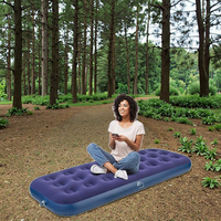 Tapis de Camping Gonflable Imperméable pour 1 Personne Tapis de Couchage Voiture de Colline de Jardin Vente en Gros Matelas Gonflable Portable