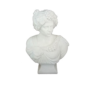 Buste de <span class=keywords><strong>femme</strong></span> en marbre décoratif Sculpture <span class=keywords><strong>Statue</strong></span> de tête en pierre - Product Image 1