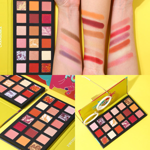 2021 <span class=keywords><strong>Huda</strong></span> Desert Dust Paleta de <span class=keywords><strong>sombras</strong></span> de ojos Alto pigmento Shimmer Matte 18 Colores brillantes naturales Polvo metálico químico CAMBIABLE - Product Image 4
