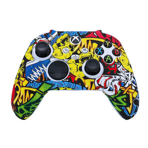 เคสซิลิโคนสำหรับคอนโทรลเลอร์ Xbox One Series X S ลายพรางแบบ Water Transfer ป้องกันรอยขีดข่วน - Product Image 2