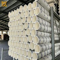 Tuyaux gris en PVC-U stabilisés aux UV, durables, résistants à la corrosion, faciles à installer, pour drainage extérieur en usine – Prix usine