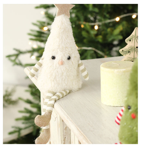 Decoraciones Navideñas, Adorable Muñeco de Peluche para Árbol de Navidad, Figura Decorativa para el Hogar y Fiestas - Product Image 3