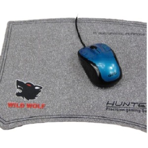 Wild Wolf Mousepad 250x300x2mm Natural Rubber <b>Gaming</b> Surface Precision Control - Product Image 5
