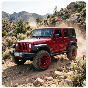 Nuevas Llantas Todoterreno Reforzadas 4x4 para <span class=keywords><strong>Jeep</strong></span> Wrangler <span class=keywords><strong>Rubicon</strong></span>/Sahara <span class=keywords><strong>de</strong></span> 17-20 Pulgadas 5x5 5x127, Llantas <span class=keywords><strong>de</strong></span> Aleación Cóncavas Profundas y Ligeras - Product Image 5