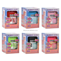 Jouets Lucky Toys, boîte à monnaie automatique, boîte à monnaie à code, boîte à monnaie électronique pour enfants, jouets