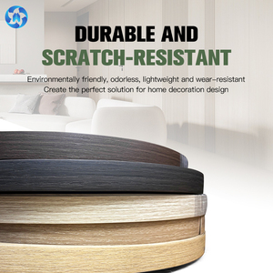 TOPOCEAN Oferta Especial: Cinta de Borde ABS 15-620*0.6-3mm, con Acabado Grano de Madera/Sólido/HG/LED, Pre-encolada y Tamaño Personalizado, para PB/Poywood/<span class=keywords><strong>OSB</strong></span>. - Product Image 4