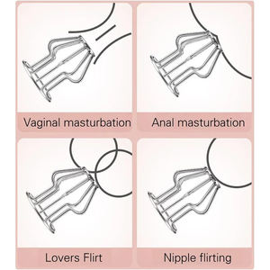 Tapón Anal Hueco, Tapón Anal de Acero Inoxidable con Túnel Hueco, Especulo Separador, Tapón Metálico Fetiche, Juguete Sexual para Adultos para Hombres y Mujeres - Product Image 4