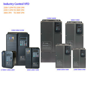 220V Eenfasige Vfd Variabele Frequentie Aandrijfomvormer Inverter Vector Controle Pomp Motor Omzetter 380V Output Drie Fase - Product Image 2