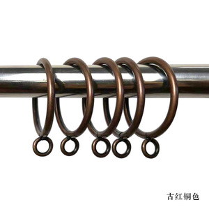 <b>Curtain</b> <b>Rings</b> Gunmetal Color Iron Material Anti Rust Round Shape For <b>Curtain</b> Rods And Shower <b>Curtains</b> - Product Image 5