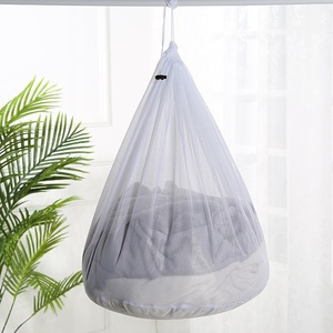 Sacchetto per Bucato in Rete di Nylon con Cordoncino, Protezione Rinforzata, Grande Borsa per Pulizia, Moderno Stock all'Ingrosso - Product Image 6