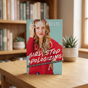 Girl Stop Apologising de Rachel Hollis, libro en inglés de bolsillo, libro sobre confianza, éxito y habilidades para la vida - Product Image 1