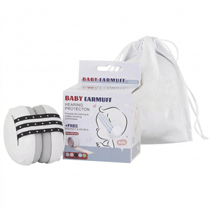 Orejeras para bebé, insonorizadas, antiruido, con <span class=keywords><strong>banda</strong></span> protectora para el cabello para niños - Product Image 6