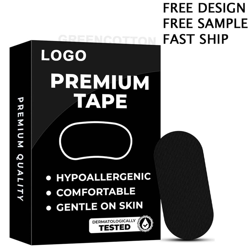 Custom Logo Sleep Tape Mouth Closure