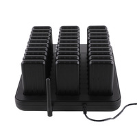 Système d'appel sans fil CRONY QC300 pour restaurant, 998 canaux, 30 récepteurs, portée 500m, 433.92MHz