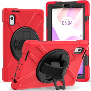 Kids Silicon Shockproof 360 Rotation Tablet Hand Strap case For Lenovo Tab M9 TB-310FU 9inch With Kickstand Tablet