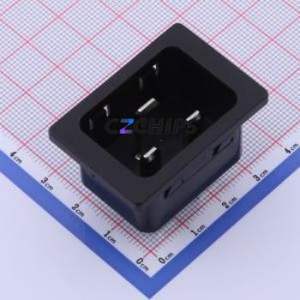 DB-20-5P-WW(1.5) AC Power Connector Through hole Component (THT) Connector IEC 320-C20 1 3 Panel Mount - Product Image 1