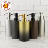 Accessoires de salle de bain en gros, flacon de lotion 500 ml, distributeur de gel douche en acier inoxydable 304, distributeur de savon liquide pour la salle de bain