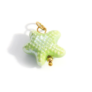 Accessoires de bijoux en acier inoxydable pour la fabrication de colliers, formes variées : étoile, papillon, œil porte-bonheur, style peint, pour le marché international - Product Image 3